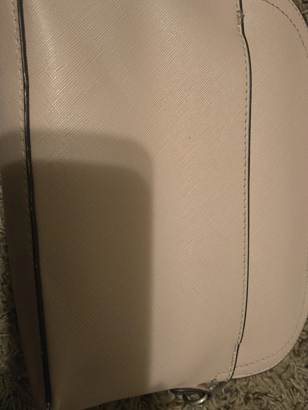 Steve Madden Light Pink Crossbody or Handbag Interior View